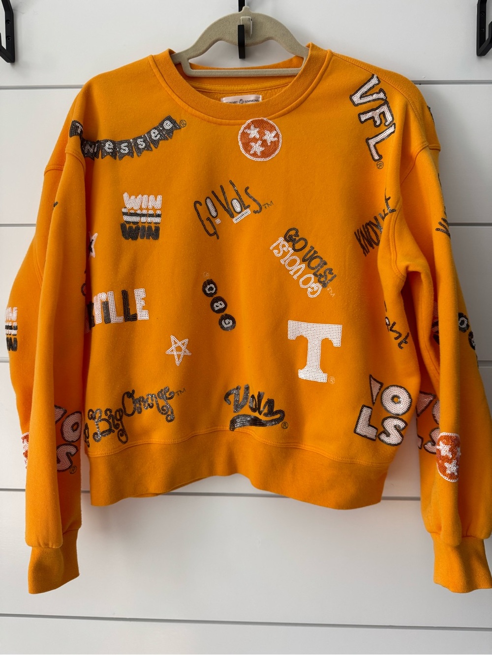 Tennessee Volunteers Orange Graphic Crew Sweatshirt
